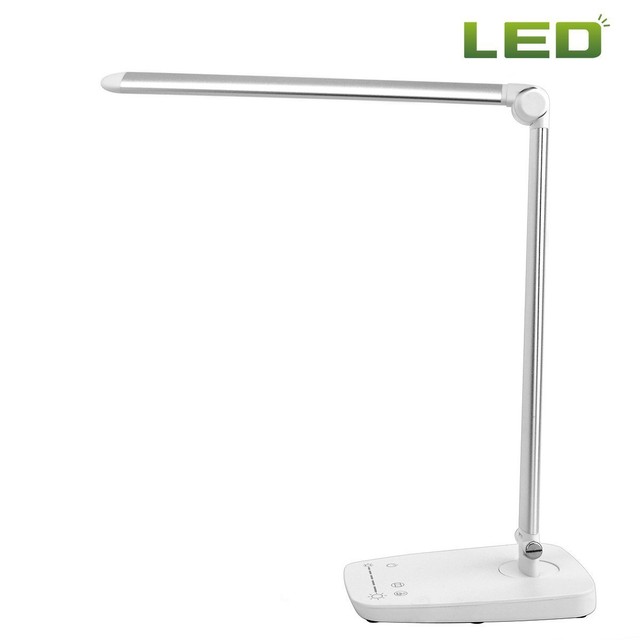 Led Desk Lamp W Usb Charging Port Dimmable 7 Lighting Modes Led Desk Lamp W Usb Charging Port Dimmable 7 Lighting Modes Adjule Arm And