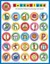Letterland Merit Stickers by Lyn Wendon (Stickers, 2005)