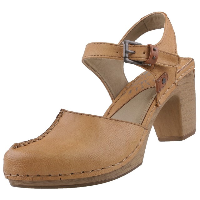 TG.40 Mustang 1239901313 Scarpe Col Tacco con Cinturino a T Donna TG.40 Mustang 1239901313 Scarpe Col Tacco con Cinturino a T Donna
