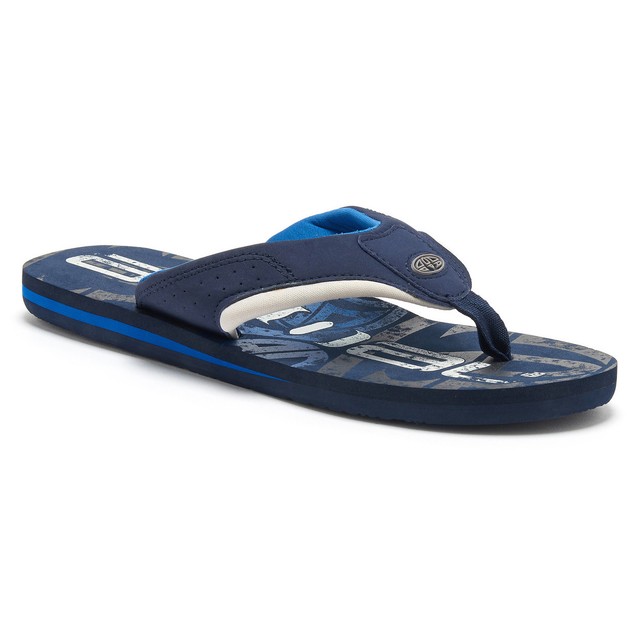 animale NUOVO da uomo Jekyl Logo Infradito Navy scuro nuovo con etichetta animale NUOVO da uomo Jekyl Logo Infradito Navy scuro nuovo con etichetta