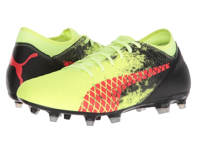 Puma Future 18.4 Fg/AG Scarpe da Calcio Uomo Giallo Fizzy Yellow Red Puma Future 18.4 Fg/AG Scarpe da Calcio Uomo Giallo Fizzy Yellow Red