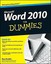 Word 2010 For Dummies, Gookin, Dan, New Book