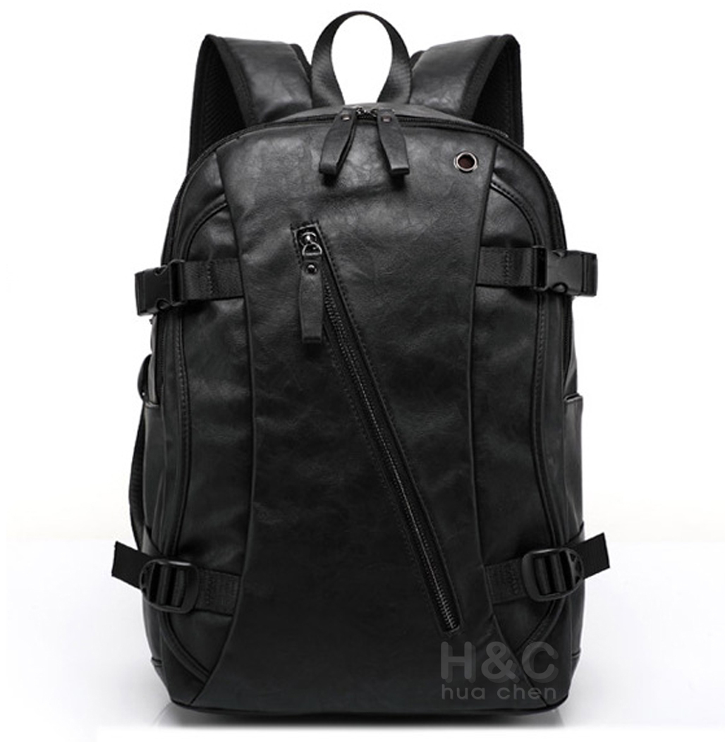 Men Vintage Backpack Hiking School Bag Travel Satchel Pu Leather Picture 13 Of 15