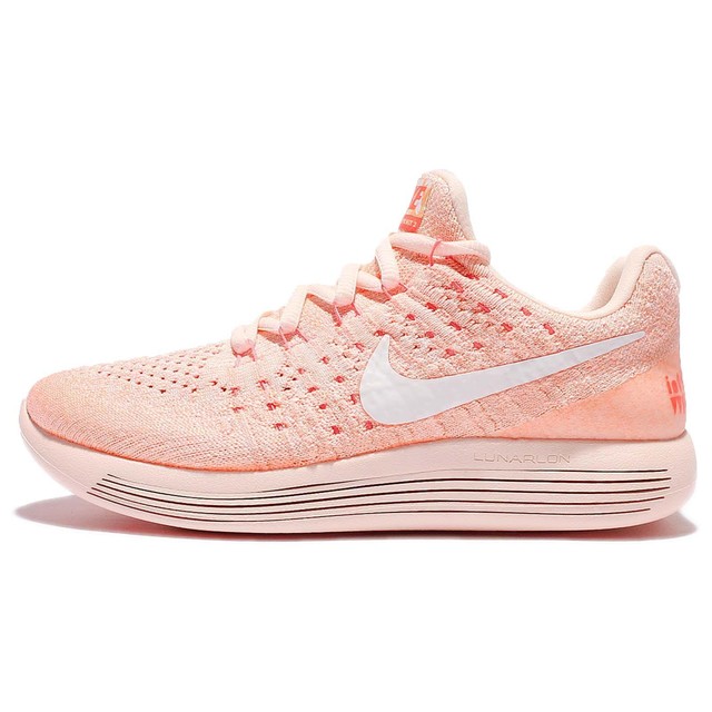 WMNS Nike Lunarepic Low Flyknit 2 IWD Orange White Women Running ... Picture 2 of 9 ...