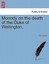 Monody on the Death of the Duke of Wellington. by Yarrow, John -Paperback
