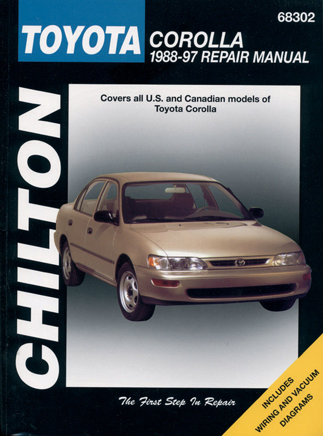 Repair Manual Chilton 68302 fits 88-97 Toyota Corolla | eBay Picture 1 of 1
