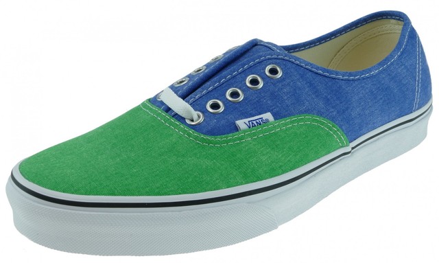 Vans AUTHENTIC Classics Slavati 2 Tone a distanza Green brulicano Vans AUTHENTIC Classics Slavati 2 Tone a distanza Green brulicano
