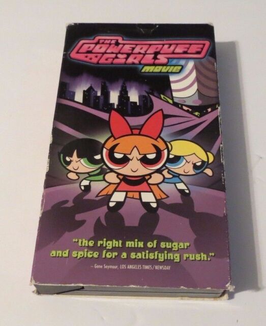 The Powerpuff Girls Movie (VHS, 2002, Slip Sleeve Contains Dexters ...