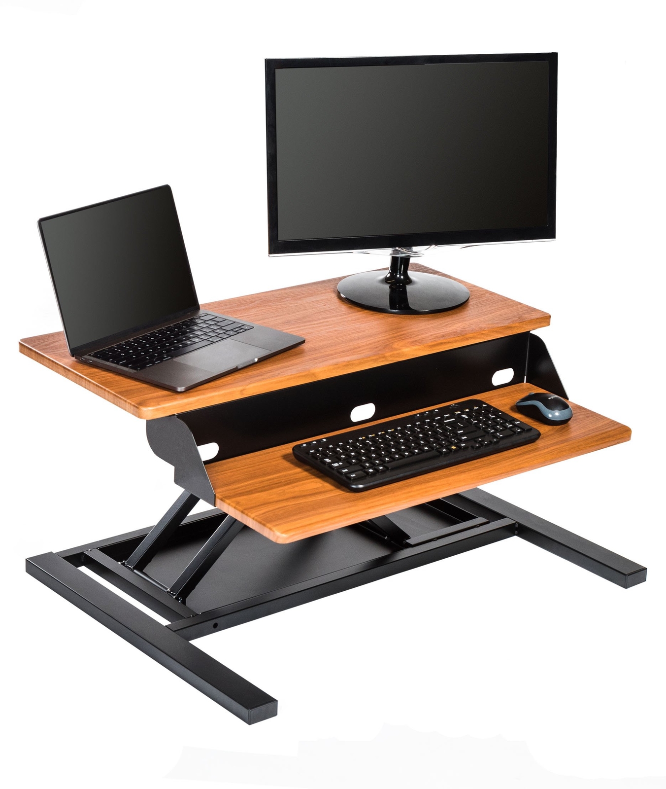 Airrise Pro Standing Desk Converter Adjule Height Pneumatic Picture 1 Of 5