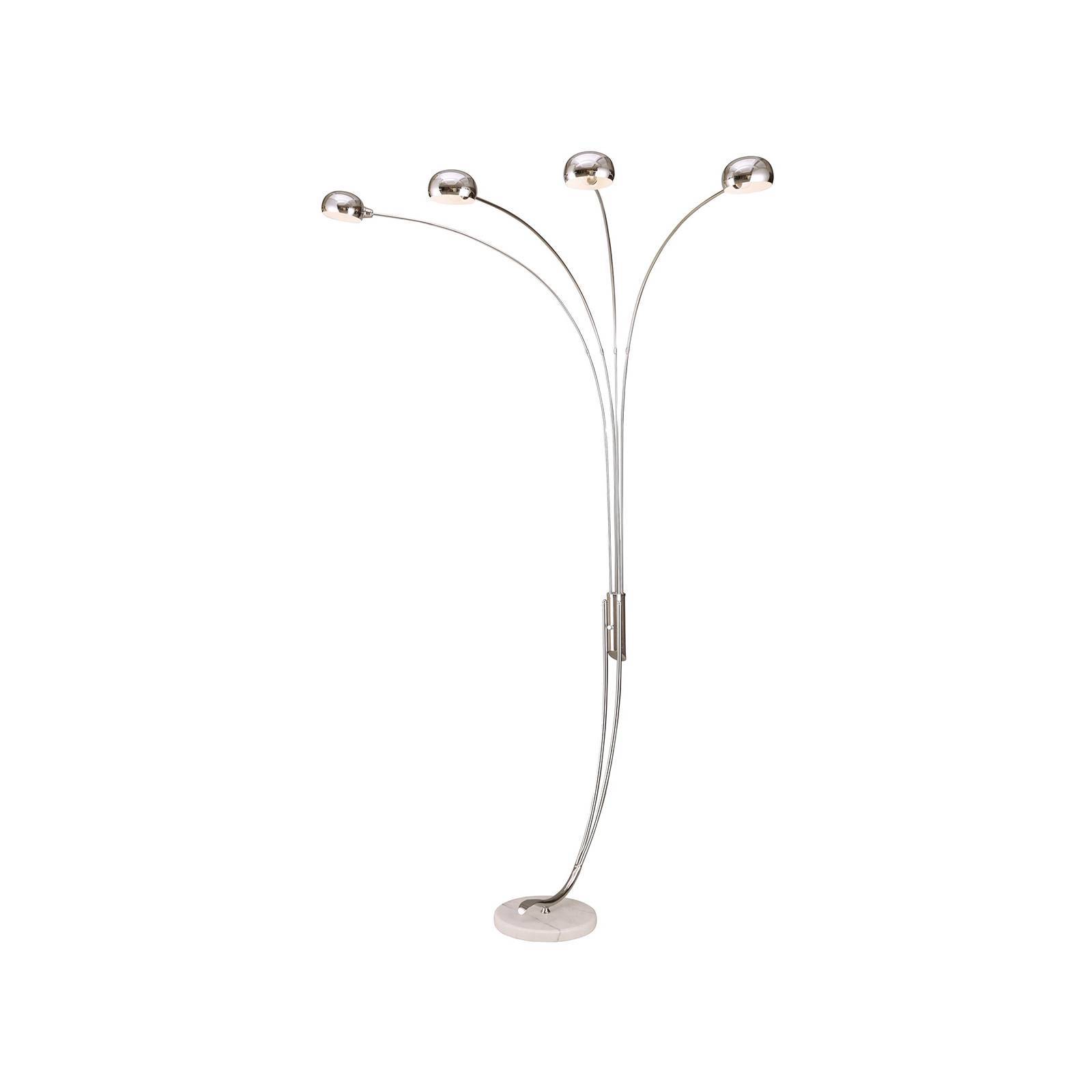 Ore International 88 In Stainless Steel High Silver 4 Arch Floor Picture 1 Of