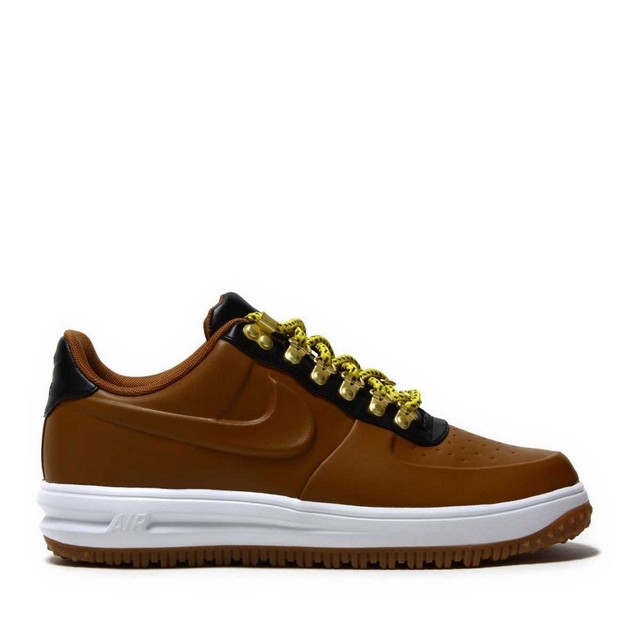 SCARPE NIKE LUNAR FORCE 1 LOW DUCKBOOT MARRONE A/I 2017 AA1125200 SCARPE NIKE LUNAR FORCE 1 LOW DUCKBOOT MARRONE A/I 2017 AA1125200
