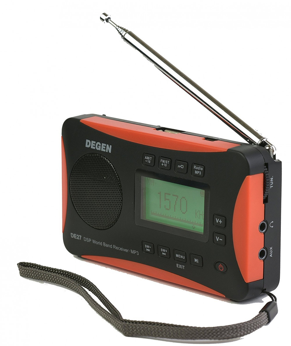 Degen De27 3 In 1 Digital Portable Am Fm Shortwave Radio Player 3