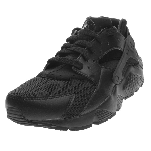 Nike Huarache Run GS 654275016 nero scarpe basse Nike Huarache Run GS 654275016 nero scarpe basse