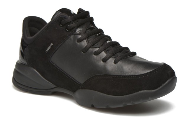 Geox D Sfinge A Pelle Delle Donne Scarpe Impermeabili Nero Geox D Sfinge A Pelle Delle Donne Scarpe Impermeabili Nero