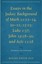 NEW Essays in the Judaic Background of Mark 11:12-14, 20-21; 15:23; Luke 1:37;