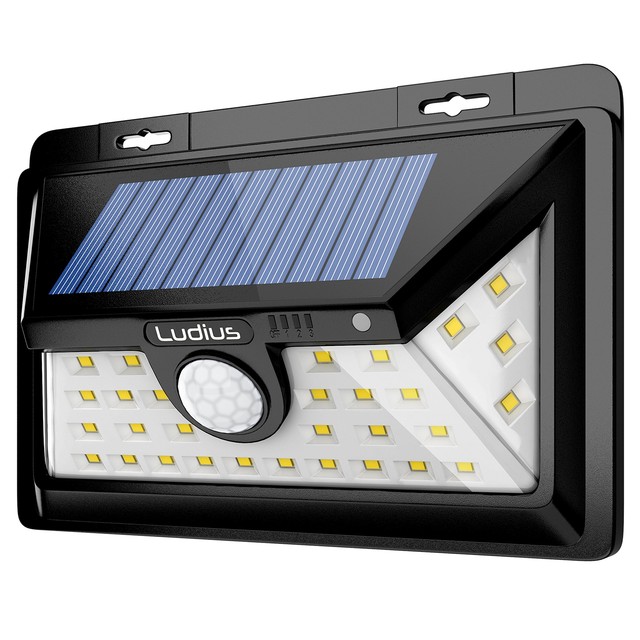 Solar Lights Outdoor Motion Sensor Lighting Led Wireless Security Solar Lights Outdoor Ultra Bright Outside 34 Leds Wide Angle
