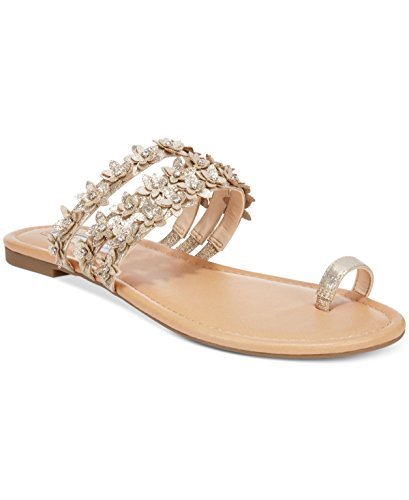 Inc Linaa Womens Sandals Flip Flops Pearl Gold Size 60 Inc Linaa Womens Sandals Flip Flops Pearl Gold Size 60