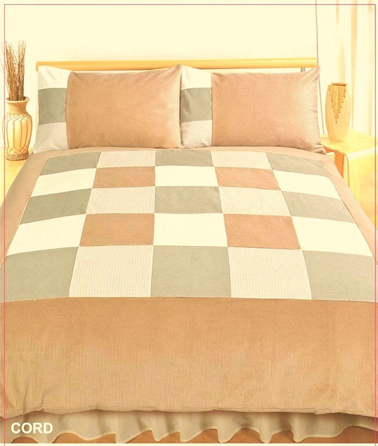 King Size Duvet Cover Set Cord Brown Latte Beige Cream Linen King Size Duvet Cover Set Cord Brown Latte Beige Cream Linen Corduroy Bedding