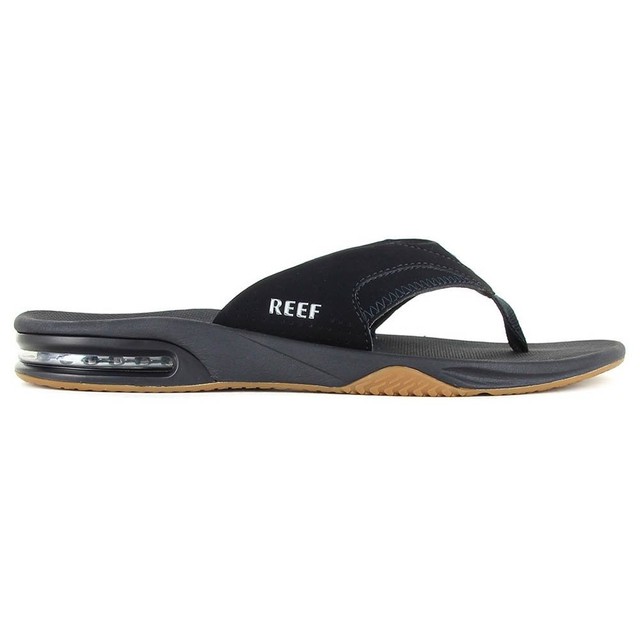 TG 44 EU ReefFanning Infradito Uomo Nero BlackSilver 44 EU v7W TG 44 EU ReefFanning Infradito Uomo Nero BlackSilver 44 EU v7W