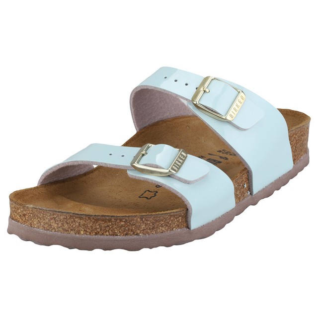 Birkenstock Sydney Birkoflor Narrow Fit Donna Pastel Green Sandali 36 EU Birkenstock Sydney Birkoflor Narrow Fit Donna Pastel Green Sandali 36 EU
