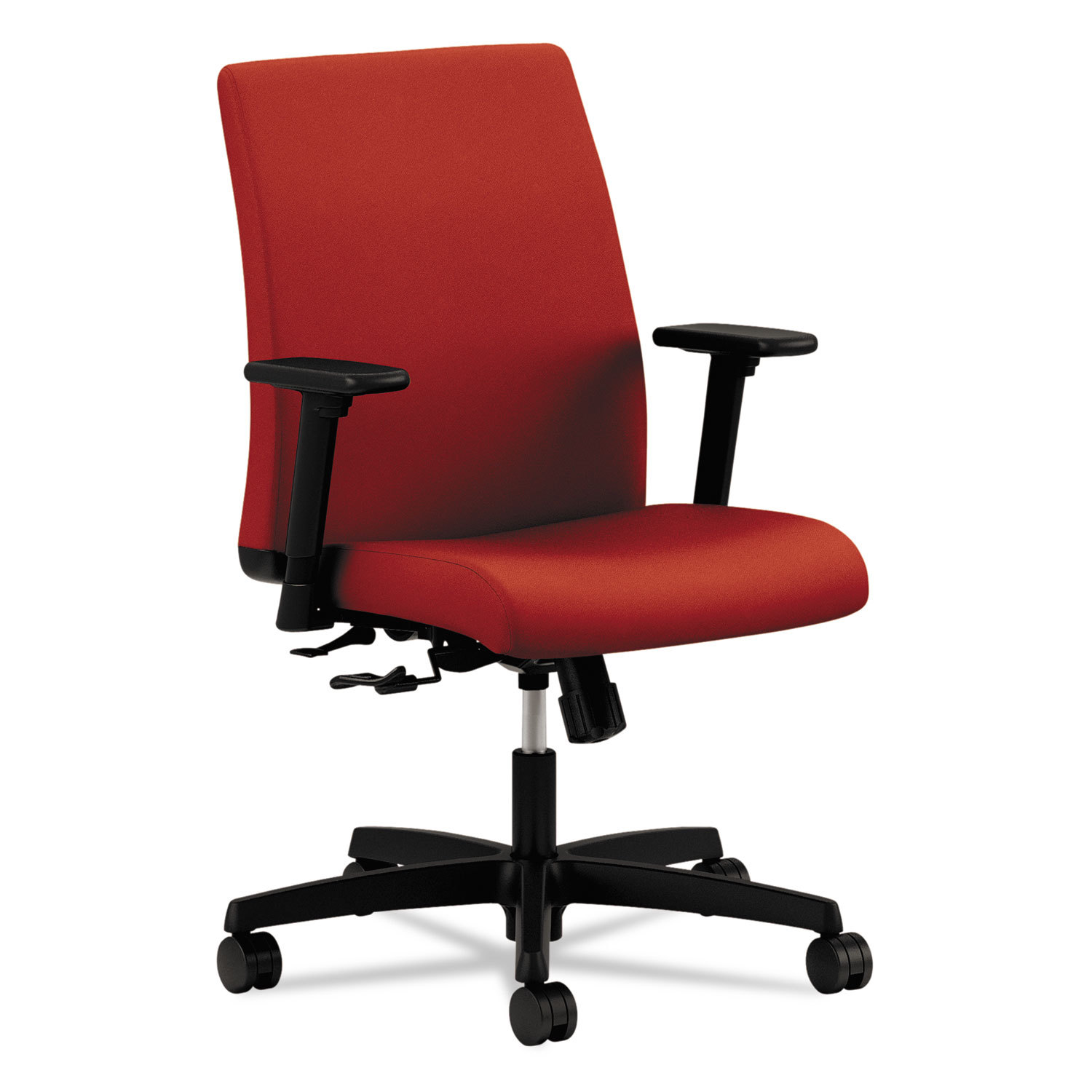Hon Ignition Series Low Back Task Chair Poppy Fabric Upholstery Picture 1 Of
