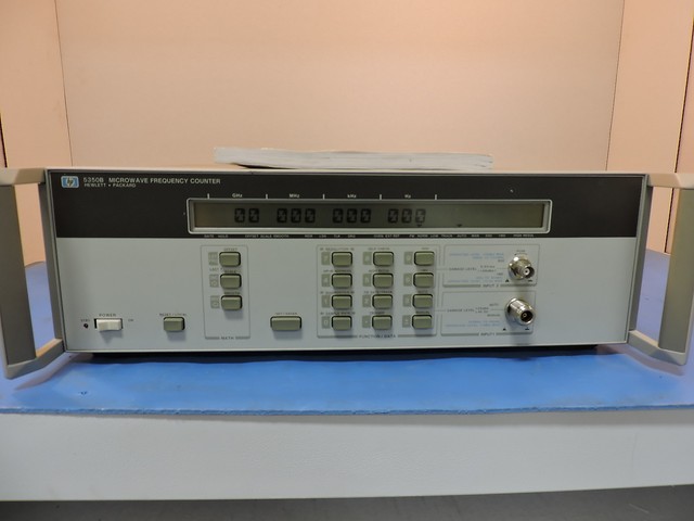 Agilent 5350b Microwave Frequency Counter W Option 001 Ebay Agilent 5350b 10hz To 20ghz Cw Microwave Counter 90 Day Warranty
