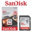 SanDisk 16GB SD Card SDHC Ultra Class 10 DSLR Video Camera Memory Card 80mb/s AU