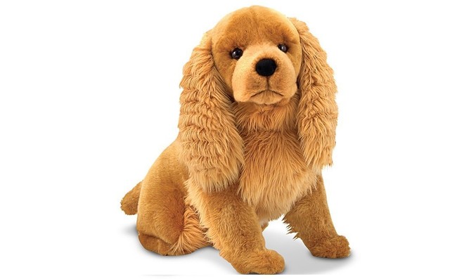 melissa doug cocker spaniel plush toy game kids play gift life life size stuffed dog