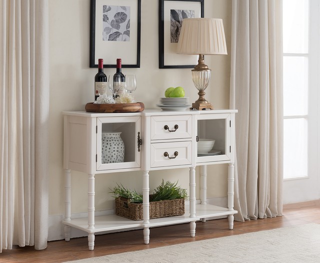 Kings Brand Furniture Wood Buffet Sideboard Cabinet Console Table Kings Brand Furniture Wood Buffet Sideboard Cabinet Console Table Cream White