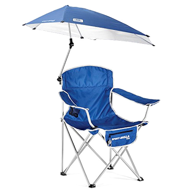 Sport Brella Umbrella Chair Blue 5007757 Ebay Beach Chair Umbrella Summer Camping Picnic Outdoor Portable Folding Sport Brella