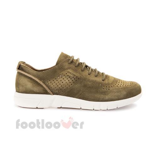 Scarpe Geox Brattley u721pa 00022 c3704 sneakers casual uomo Suede Musk Scarpe Geox Brattley u721pa 00022 c3704 sneakers casual uomo Suede Musk