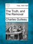 NEW The Truth, and The Removal by Charles Guiteau