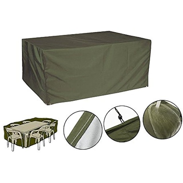 Patio Furniture Cover Splashproof Durable Outdoor Garden Rectangular Patio Furniture Cover Splashproof Durable Outdoor Garden Rectangular Table And X