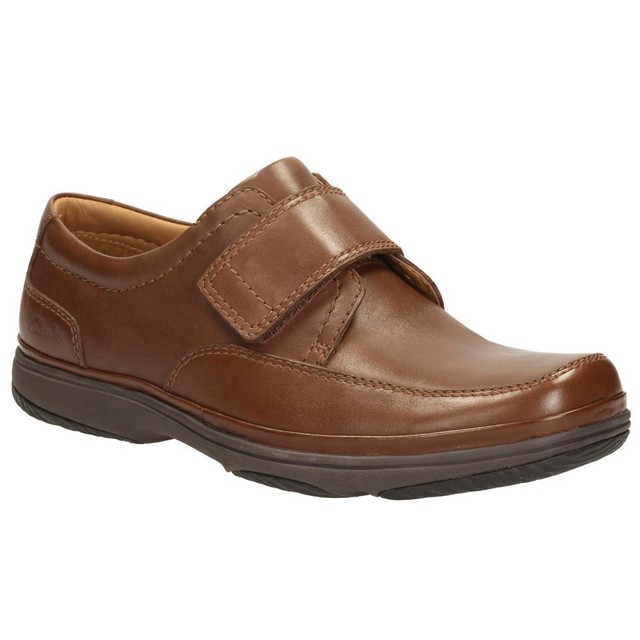 Clarks Mens Casual Swift Turn Leather Shoes In Brown Clarks Mens Casual Swift Turn Leather Shoes In Brown