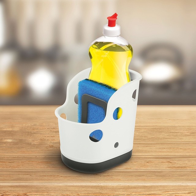 Kovot Sink Sponge Caddy Kitchen And Soap Holder Racks Holders Kovot Sink Sponge Caddy Kitchen And Soap Holder