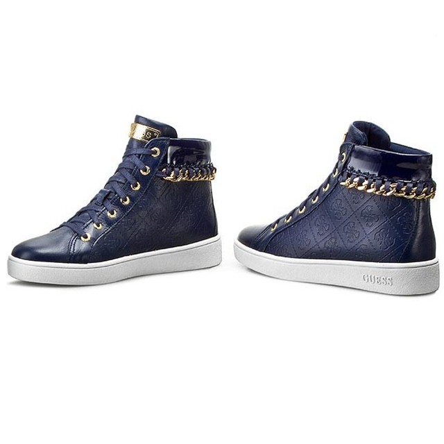 GUESS donna sneakers alte FL3GOR FAL12 BLU GUESS donna sneakers alte FL3GOR FAL12 BLU
