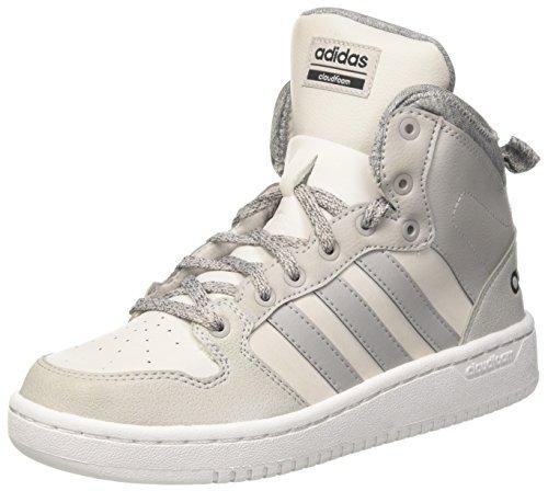 Grigio 42 EU ADIDAS CF HOOPS MID WTR W SNEAKER A COLLO ALTO DONNA GREY ONE/GREY Grigio 42 EU ADIDAS CF HOOPS MID WTR W SNEAKER A COLLO ALTO DONNA GREY ONE/GREY