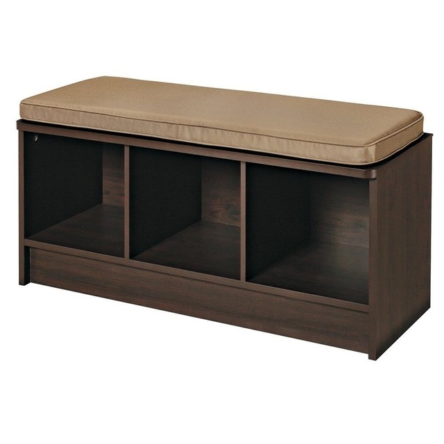 Storage Bench Seat Organizer 3 Cube Closetmaid Cubeicals Top Cushion Storage Bench Seat Organizer 3 Cube Closetmaid Cubeicals Top Cushion Entryway