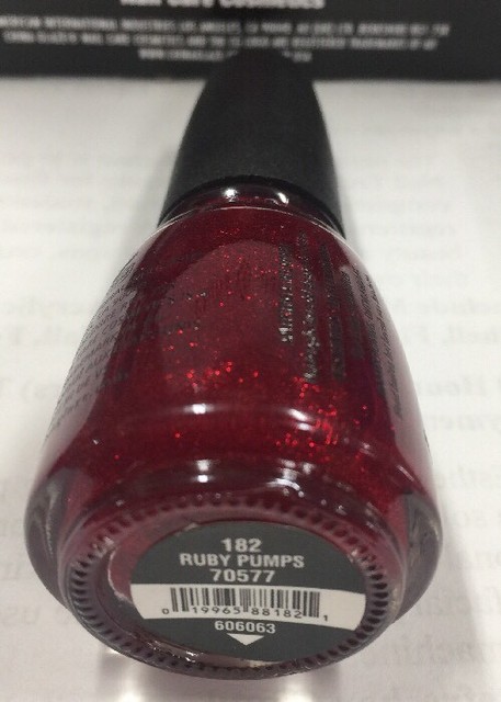 China Glaze Nail Polish Lacquer 70577 Ruby Pumps 0 5oz Ebay China Glaze Nail Polish Ruby Pumps 182 70577 Red Glitter
