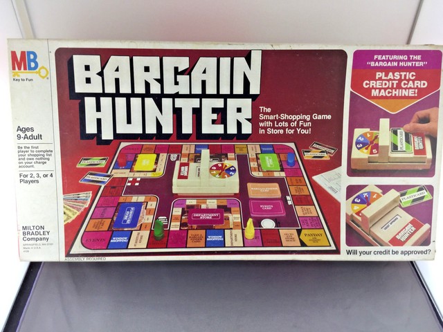 Vintage Bargain Hunter Game From Milton Bradley 1981 Vintage Bargain Hunter Game From Milton Bradley 1981