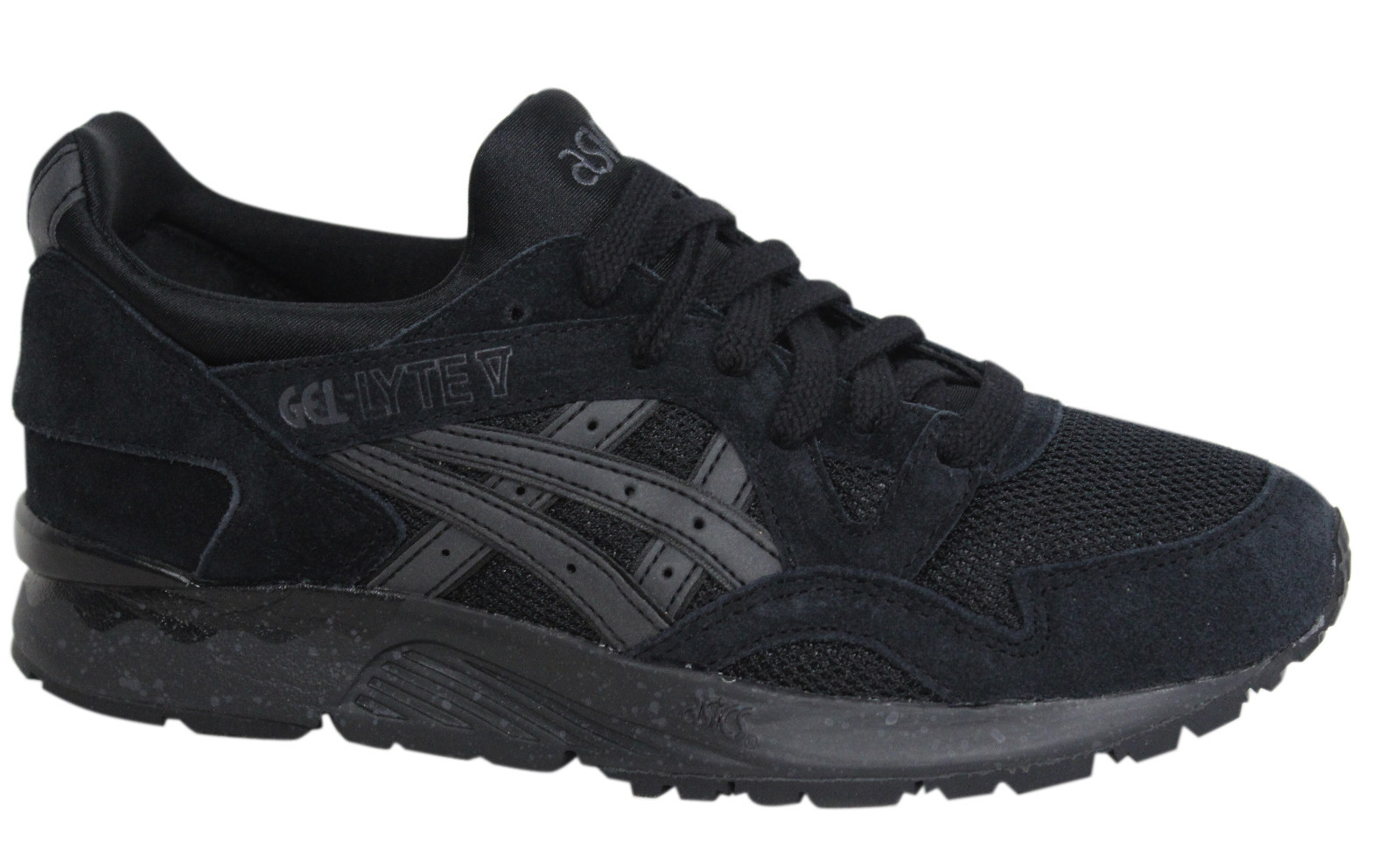 ASICS GEL LYTE V Lacci Nero Scarpe Da Ginnastica da Uomo in Pelle H5R2N 9090 M9 ASICS GEL LYTE V Lacci Nero Scarpe Da Ginnastica da Uomo in Pelle H5R2N 9090 M9
