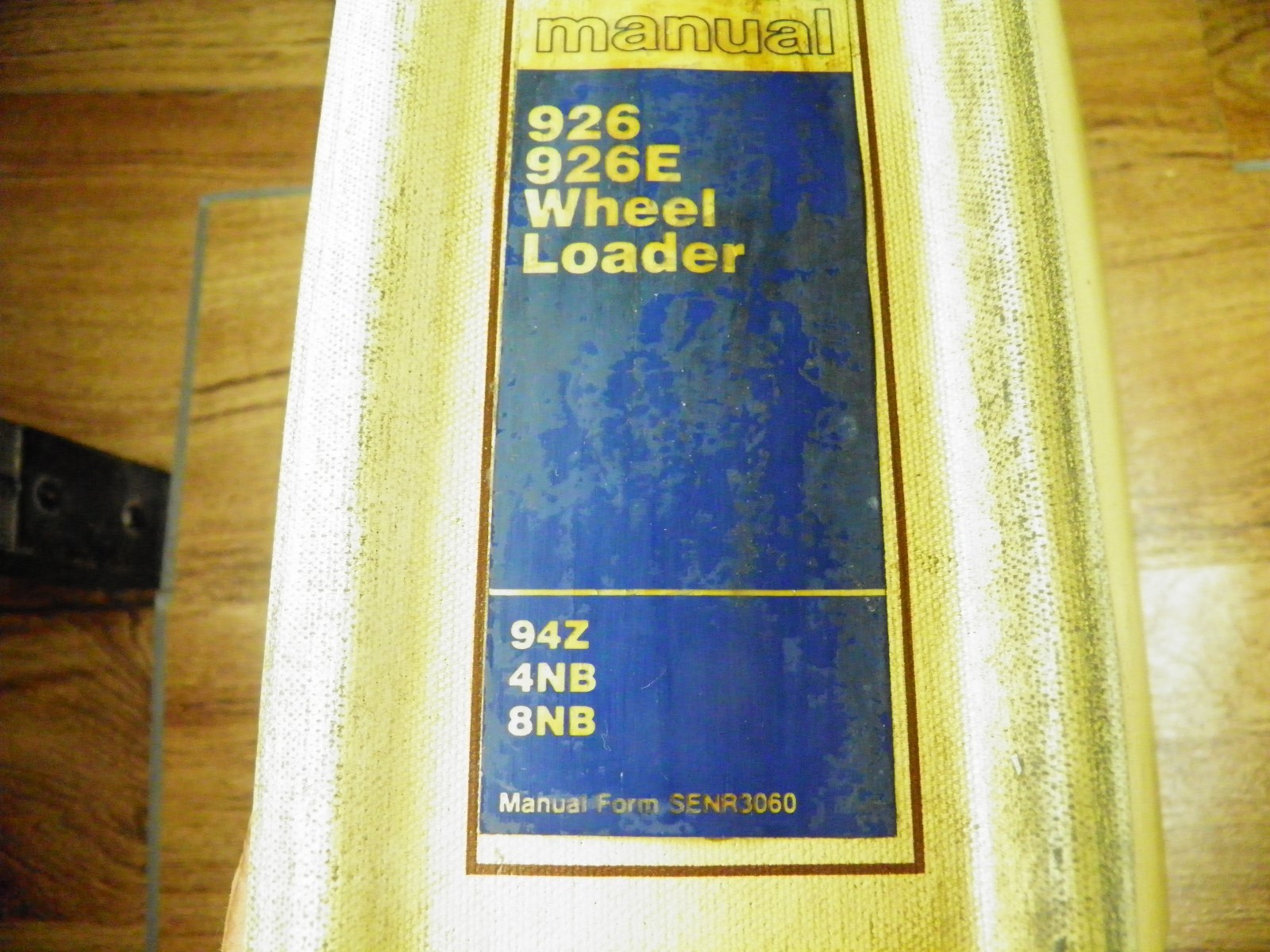 item 2 CAT Caterpillar 926E 926 Service Manual 94Z 4NB 8NB SENR3060 -CAT Caterpillar 926E 926 Service Manual 94Z 4NB 8NB SENR3060