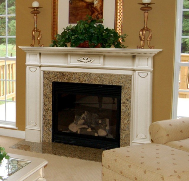 Pearl Mantels 530 48 Monticello Fireplace Mantel Surround Med Pearl Mantels 530 48 Monticello Fireplace Mantel White Inch New