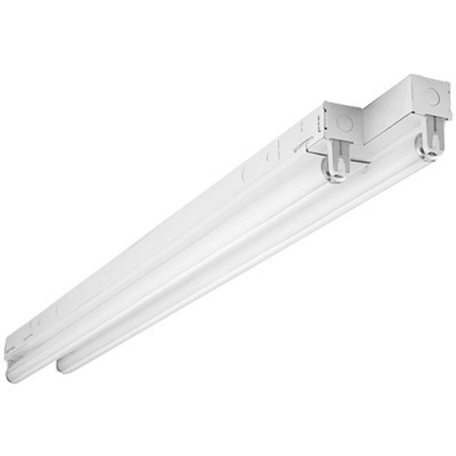Simkar St5 54w T5 Fluorescent Low Profile Staggered Strip Light Simkar St5 54w T5 Fluorescent Low Profile Staggered Strip Light Fixture 50in New