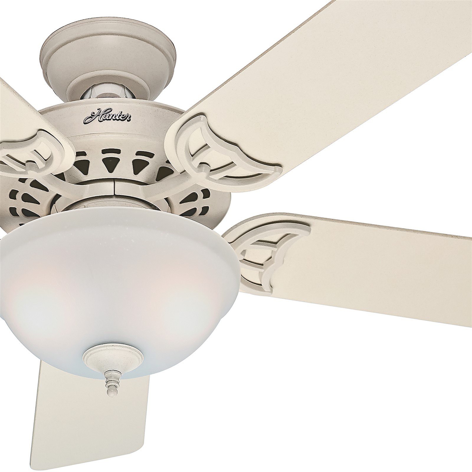 Hunter 52 5 Blade Ceiling Fan With Light French Vanilla Energy Picture 1 Of 6