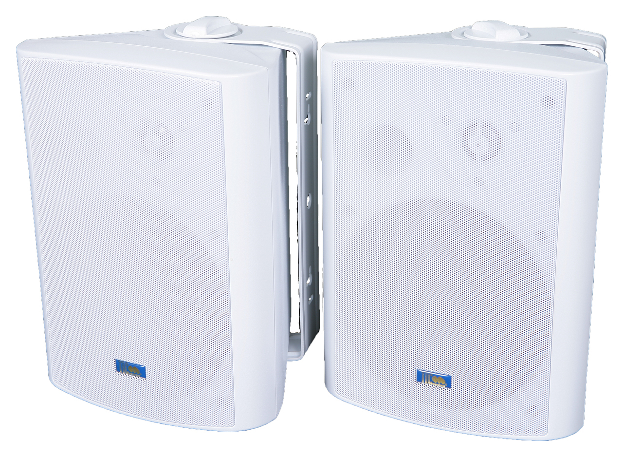 Tic Corporation Asp120 W Indoor Outdoor 120w Speakers White Picture 1 Of 5