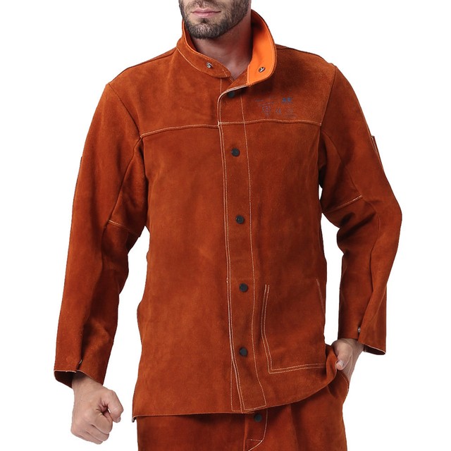 Ap 7130 Heavy Duty Fire Ant Full Cowhide Leather Welding Picture 2 Of 9