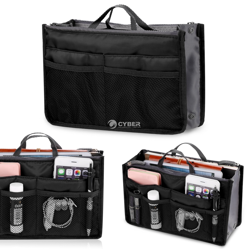 Travel Insert Women Handbag Organiser Purse Large Liner Organizer Picture 10 Of
