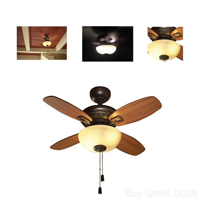 Allen Roth Laralyn 32 In Dark Oil Rubbed Bronze Downrod Mount 32 In Dark Oil Rubbed Bronze Downrod Close Mount Indoor Residential Ceiling Fan