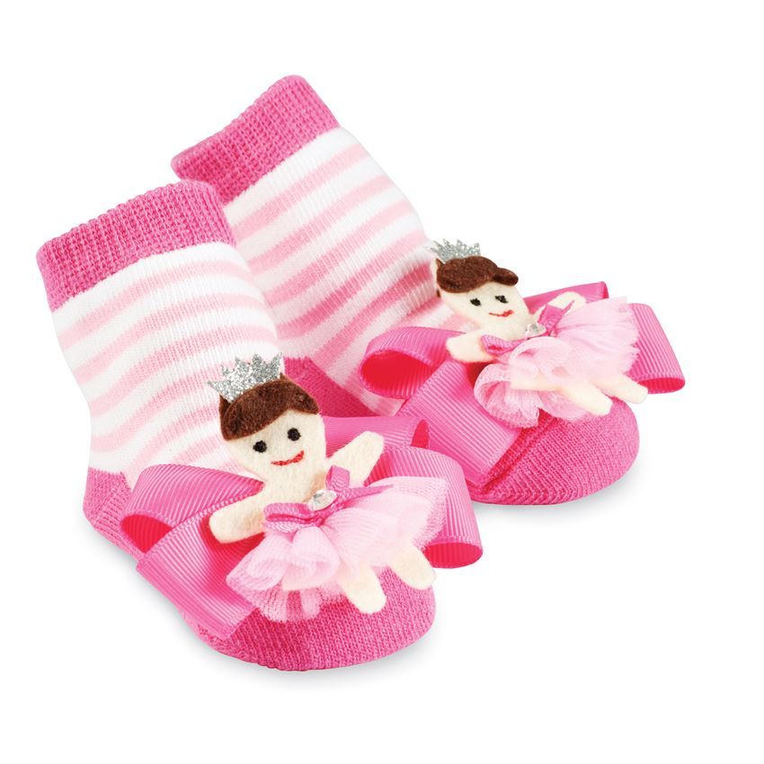 Mud Pie Baby Girl Pink Princess Tutu Ballerina Socks 0 12 Months